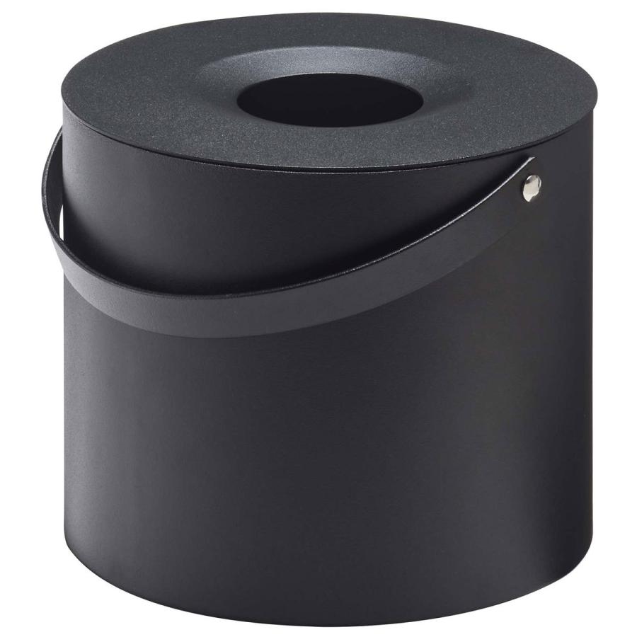 蚊取り線香入れ 正規品 TOWER タワー そのまま入れられる蚊取り線香ポット 黒 シンプル おしゃれ 蚊遣り 蚊やり器 山崎実業 丸形 ブラック | tower | 01