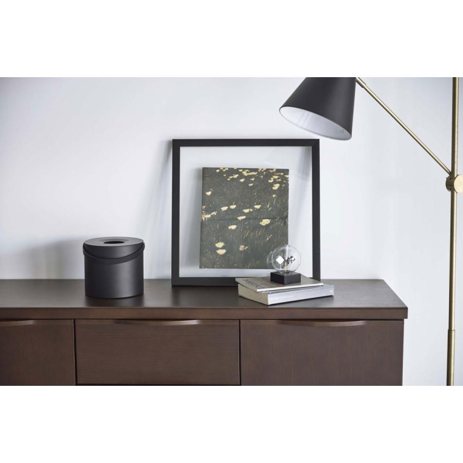 蚊取り線香入れ 正規品 TOWER タワー そのまま入れられる蚊取り線香ポット 黒 シンプル おしゃれ 蚊遣り 蚊やり器 山崎実業 丸形 ブラック | tower | 05