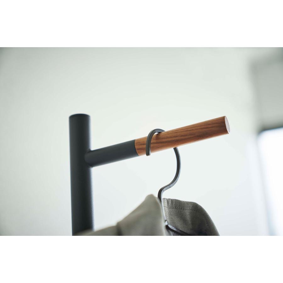 コートハンガー 正規品 TOWER タワー エントランスコートハンガー ハンガーラック おしゃれ シンプル スリム コートフック コート掛け 山崎実業 ブラック | tower | 04