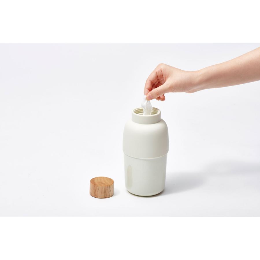 【在庫処分】ウェットシートケース ideaco イデアコ Wet Mochi Bin ウェットティッシュケース モチビン モスグリーン |  | 06
