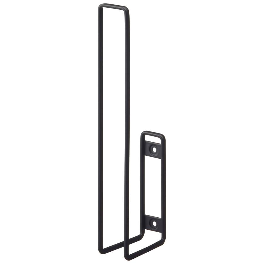 トイレ用品収納シリーズ 正規品 TOWER タワー ウォールトイレットペーパーホルダー トイレットペーパーホルダー トイレ用品 トイレ収納 山崎実業 ブラック | tower | 01