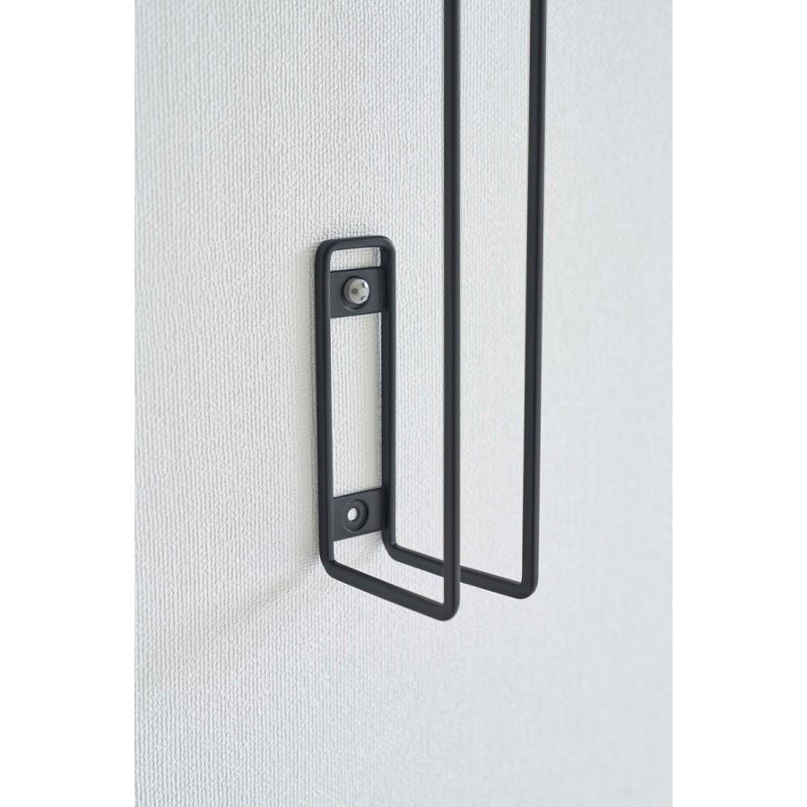 トイレ用品収納シリーズ 正規品 TOWER タワー ウォールトイレットペーパーホルダー トイレットペーパーホルダー トイレ用品 トイレ収納 山崎実業 ブラック | tower | 08