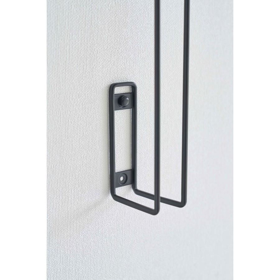 トイレ用品収納シリーズ 正規品 TOWER タワー ウォールトイレットペーパーホルダー トイレットペーパーホルダー トイレ用品 トイレ収納 山崎実業 ブラック | tower | 09