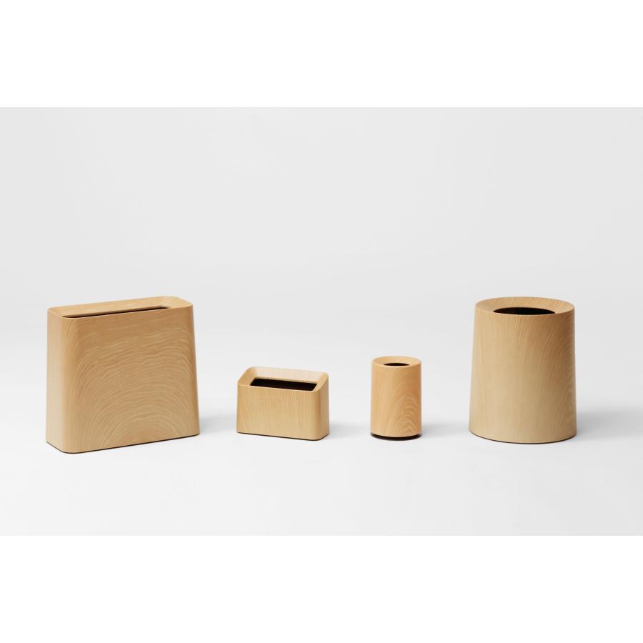 ゴミ箱 ideaco イデアコ mini TUBELOR　ミニチューブラー ミニサイズ 小さめ 卓上 洗面台 デスク 木目 ダストボックス ごみ箱 正規品 オークウッド |  | 02
