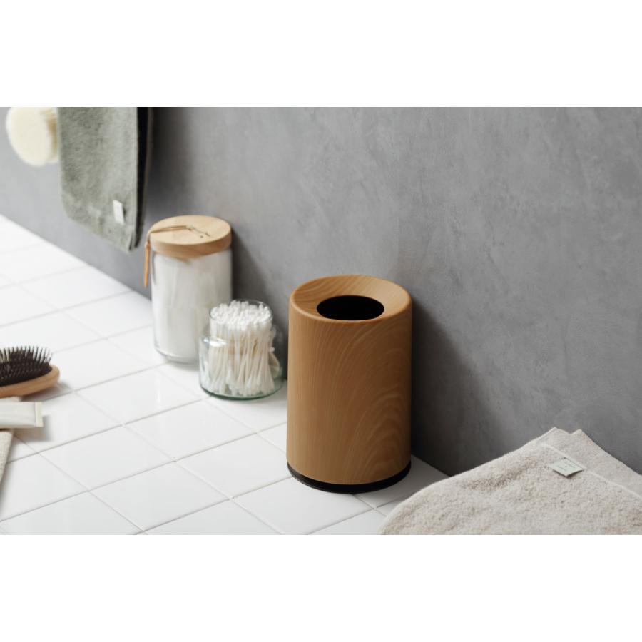 ゴミ箱 ideaco イデアコ mini TUBELOR　ミニチューブラー ミニサイズ 小さめ 卓上 洗面台 デスク 木目 ダストボックス ごみ箱 正規品 チークウッド |  | 01