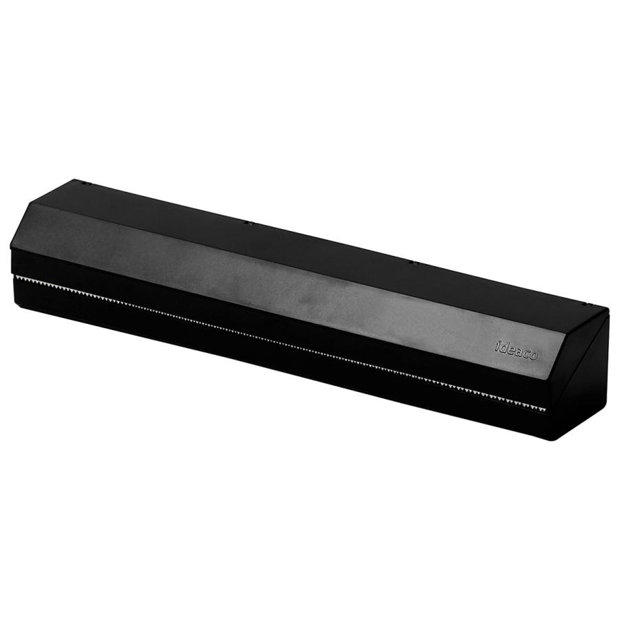 【在庫処分】アルミホイルケース ideaco イデアコ マグネット付きアルミホイルホルダー 25 ホイルケース aluminum foil holder 25 ブラック | 