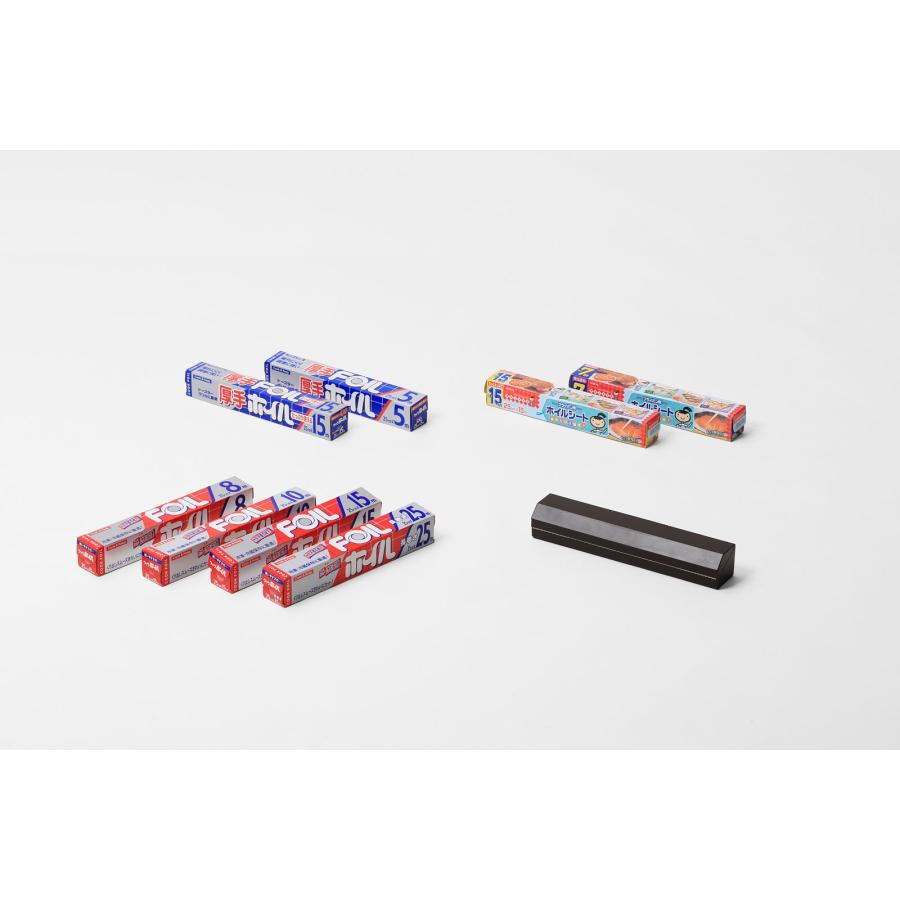 【在庫処分】アルミホイルケース ideaco イデアコ マグネット付きアルミホイルホルダー 25 ホイルケース aluminum foil holder 25 グレー |  | 10