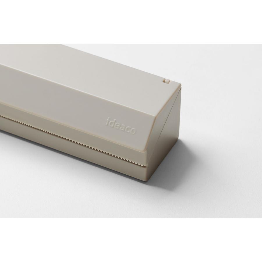 【在庫処分】アルミホイルケース ideaco イデアコ マグネット付きアルミホイルホルダー 25 ホイルケース aluminum foil holder 25 グレー |  | 04