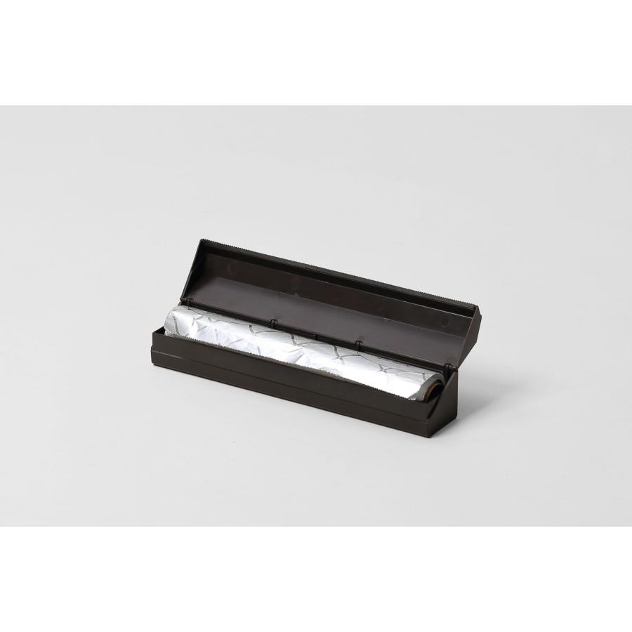【在庫処分】アルミホイルケース ideaco イデアコ マグネット付きアルミホイルホルダー 25 ホイルケース aluminum foil holder 25 グレー |  | 08