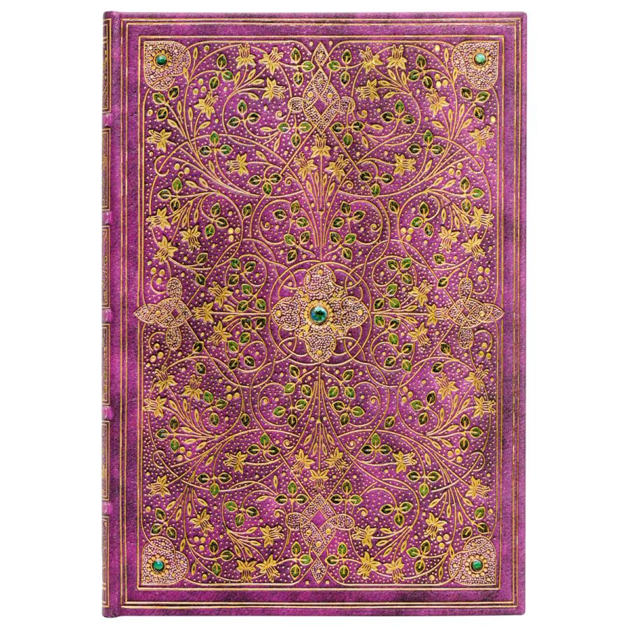 ノートブック paperblanks ペーパーブランクス MIDI ハードカバー 罫線 イギリス 英国 取扱店 芸術 アート 高級ノート 正規品 ダイヤモンド・ジュビリー | paperblanks