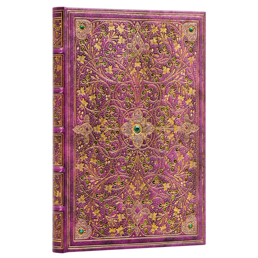 ノートブック paperblanks ペーパーブランクス MIDI ハードカバー 罫線 イギリス 英国 取扱店 芸術 アート 高級ノート 正規品 ダイヤモンド・ジュビリー | paperblanks | 01