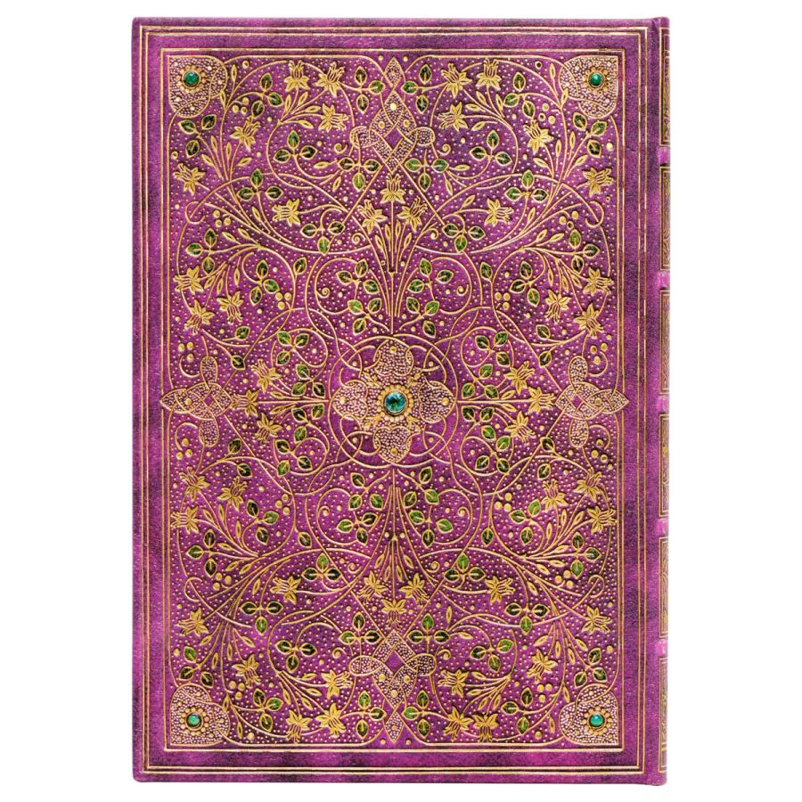 ノートブック paperblanks ペーパーブランクス MIDI ハードカバー 罫線 イギリス 英国 取扱店 芸術 アート 高級ノート 正規品 ダイヤモンド・ジュビリー | paperblanks | 02