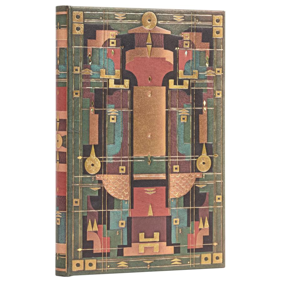 ノートブック paperblanks ペーパーブランクス MIDI ハードカバー 罫線 イギリス 英国 取扱店 芸術 アート 高級ノート 正規品 ライオンの巣穴 | paperblanks | 01