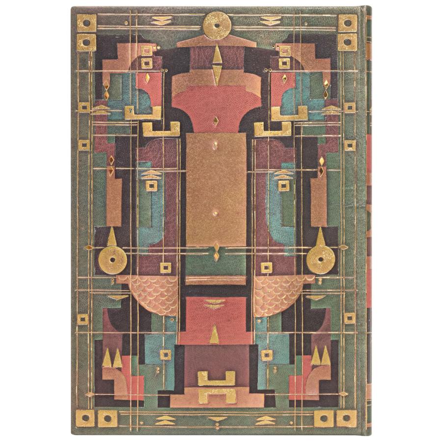 ノートブック paperblanks ペーパーブランクス MIDI ハードカバー 罫線 イギリス 英国 取扱店 芸術 アート 高級ノート 正規品 ライオンの巣穴 | paperblanks | 02