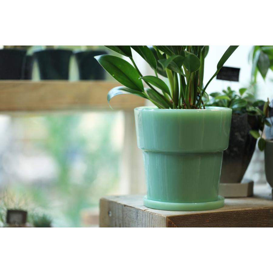 プランターポット ideaco イデアコ Milk Glass Planter Pot4 おしゃれ 多肉植物 観葉植物 室内 ヴィンテージ 鉢植え 植木鉢 正規品 ジェード |  | 03