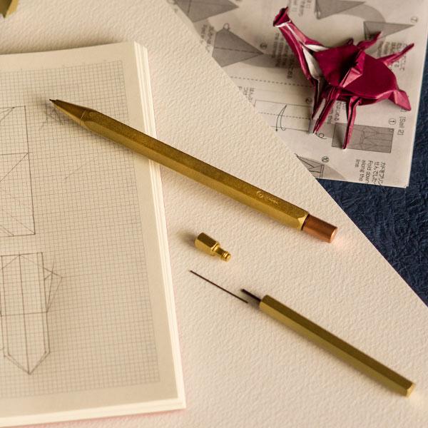 芯ケース ystudio 正規品 シャープ芯ケース 真鍮製 人気ブランド デザイナー 文具 シャー芯ケース シャーシンケース ワイスタジオ ブラック |  | 02