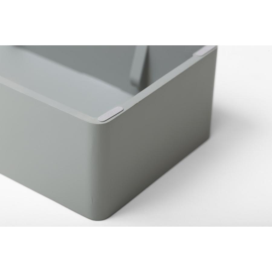 ティッシュケース ideaco イデアコ 箱ティッシュ専用 ボックスグランデ box grande おしゃれ  bar grande ティッシュカバー 正規品 リッチホワイト |  | 07