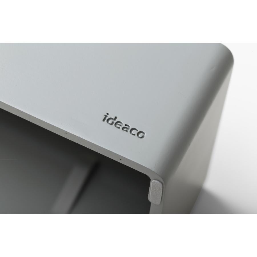 ティッシュケース ideaco イデアコ 箱ティッシュ専用 ボックスグランデ box grande おしゃれ  bar grande ティッシュカバー 正規品 リッチホワイト |  | 08