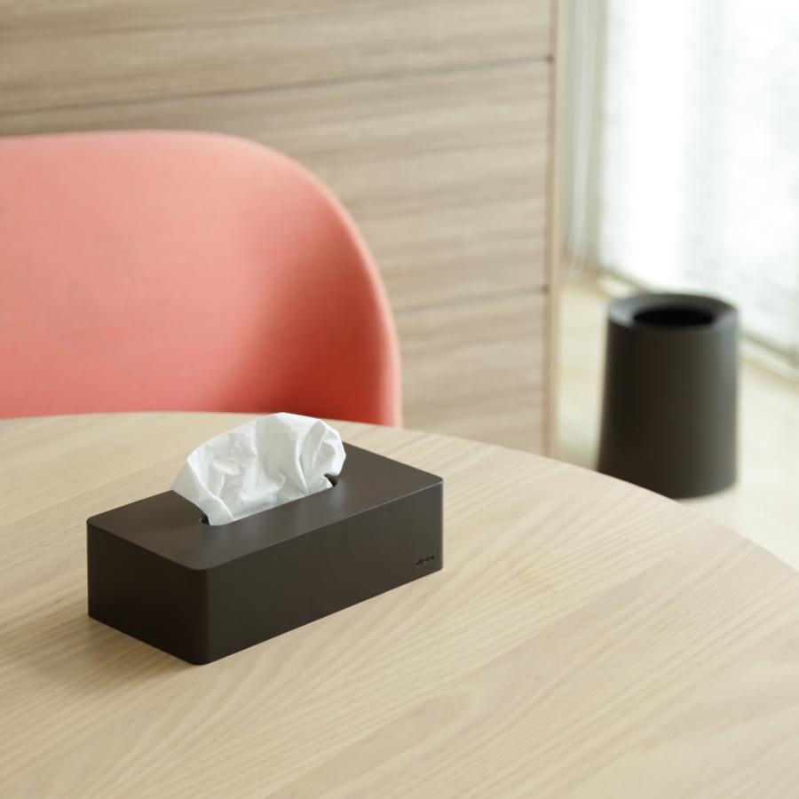 ティッシュケース ideaco イデアコ 箱ティッシュ専用 ボックスグランデ box grande おしゃれ  bar grande ティッシュカバー 正規品 ウェンジブラウン |  | 02
