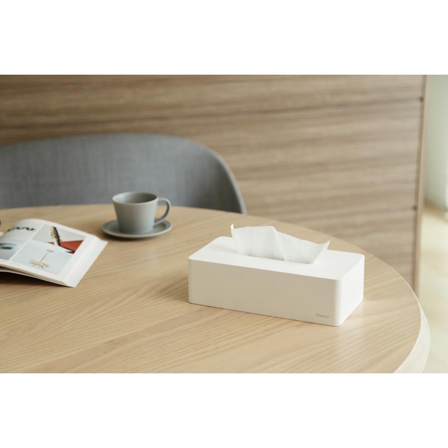 ティッシュケース ideaco イデアコ 箱ティッシュ専用 ボックスグランデ box grande おしゃれ  bar grande ティッシュカバー 正規品 アッシュグレー |  | 03