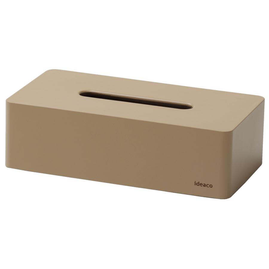ティッシュケース ideaco イデアコ 箱ティッシュ専用 ボックスグランデ box grande おしゃれ  bar grande ティッシュカバー 正規品 ソイル | 