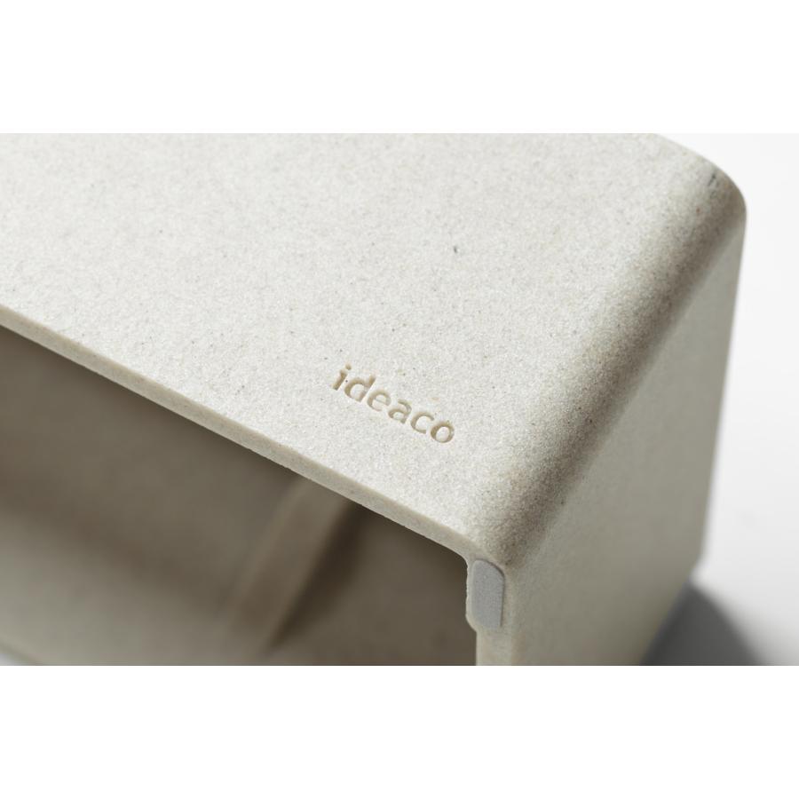 ティッシュケース ideaco イデアコ 箱ティッシュ専用 ボックスグランデ box grande おしゃれ  bar grande ティッシュカバー 正規品 ストーンサンドホワイト |  | 08
