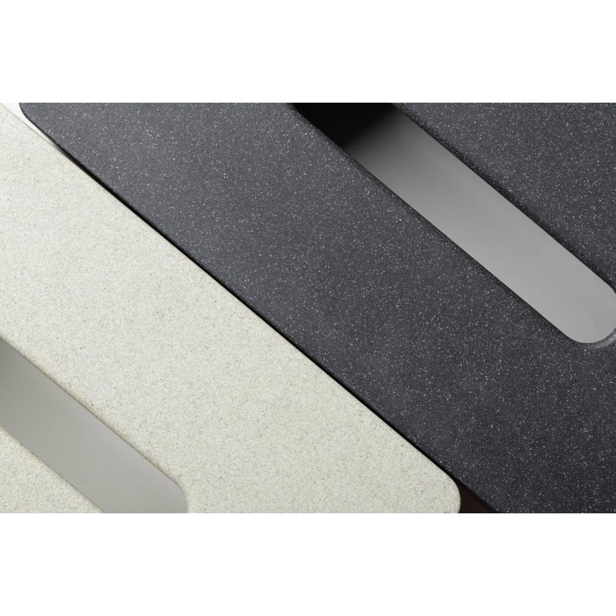 ティッシュケース ideaco イデアコ 箱ティッシュ専用 ボックスグランデ box grande おしゃれ  bar grande ティッシュカバー 正規品 ストーンサンドブラック |  | 07