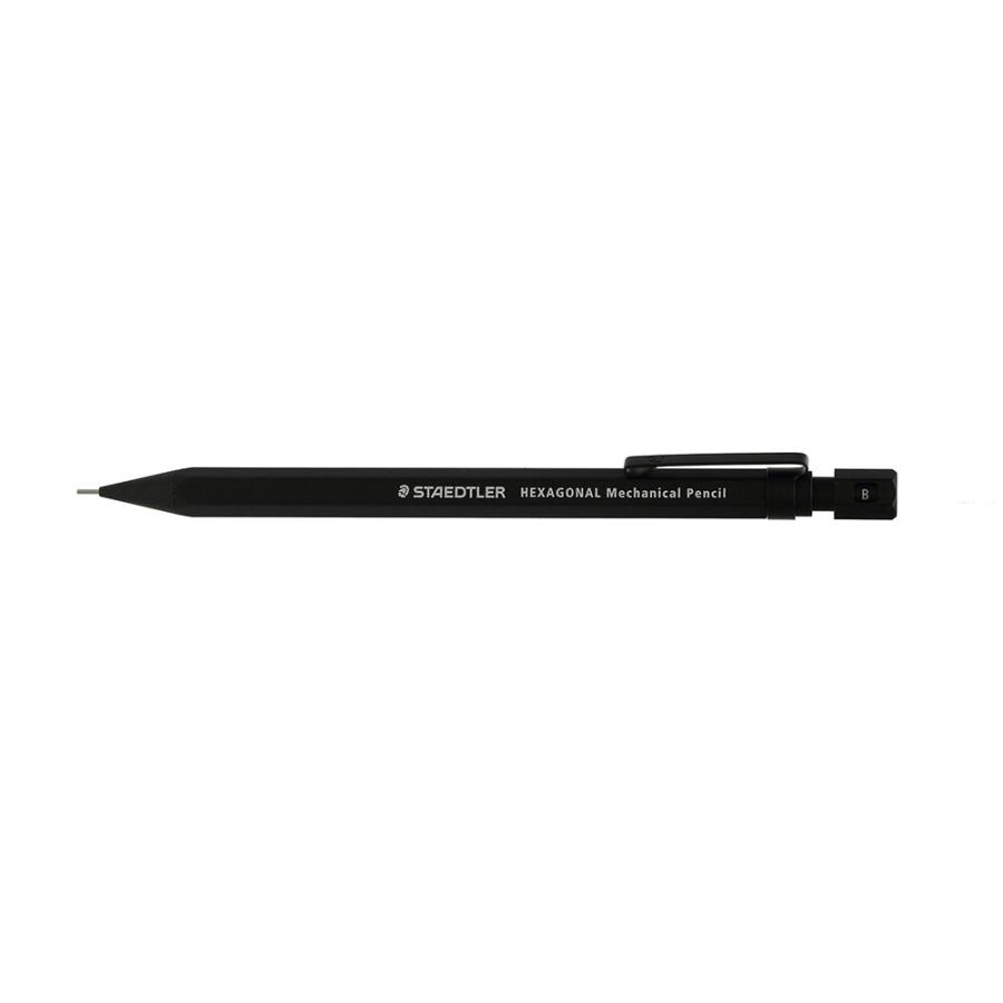 シャーペン STAEDTLER ステッドラー ヘキサゴナル メカニカルペンシル 0.5mm シャープペン シャープペンシル 正規品 クリーンブラック | ステッドラー | 01