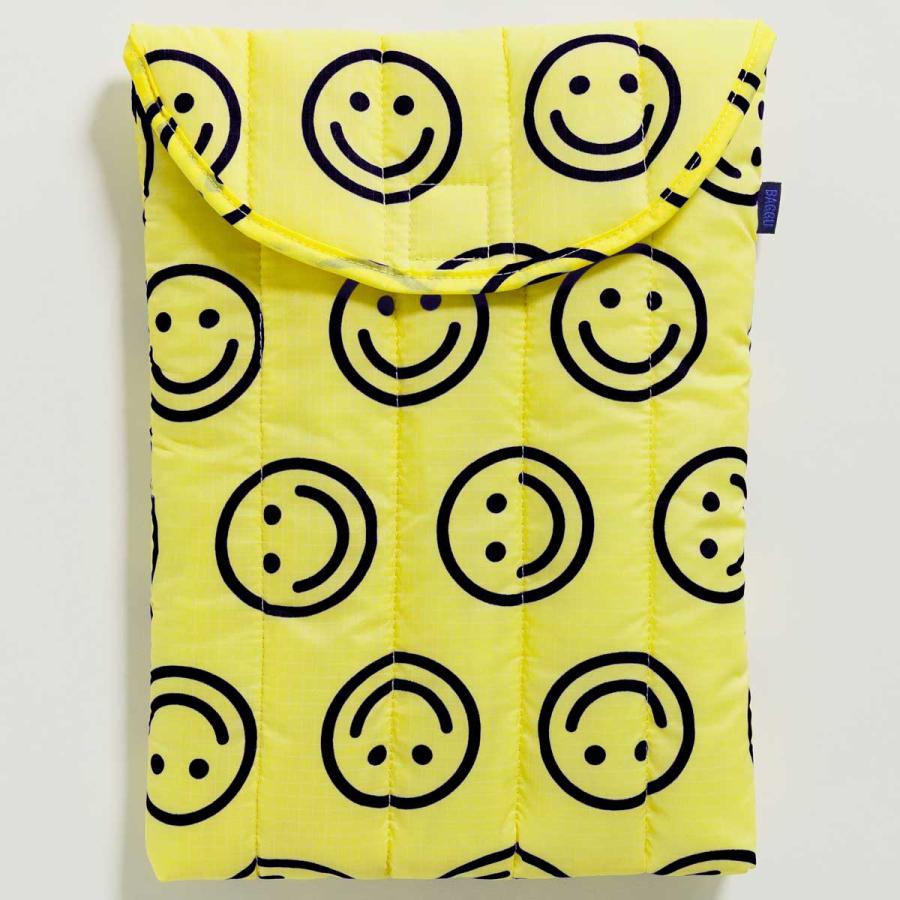 2023新作 ノートパソコンケース BAGGU バグゥ ラップトップ スリーブケース 13インチ/14インチ キルティング PCケース PCバッグ ハッピー | 