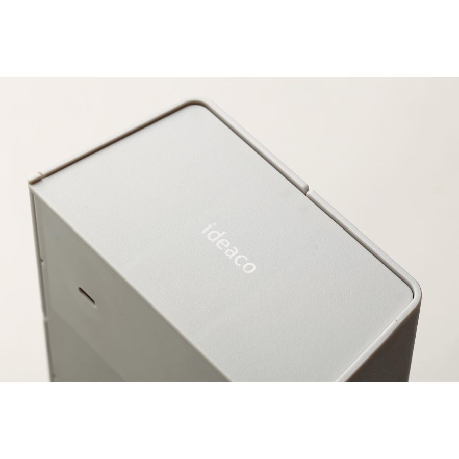 ティッシュケース ideaco イデアコ 壁貼り箱ティッシュケース ウォール2 壁付け 壁面 便利 おしゃれ ティッシュポケット ティッシュカバー グレー |  | 08
