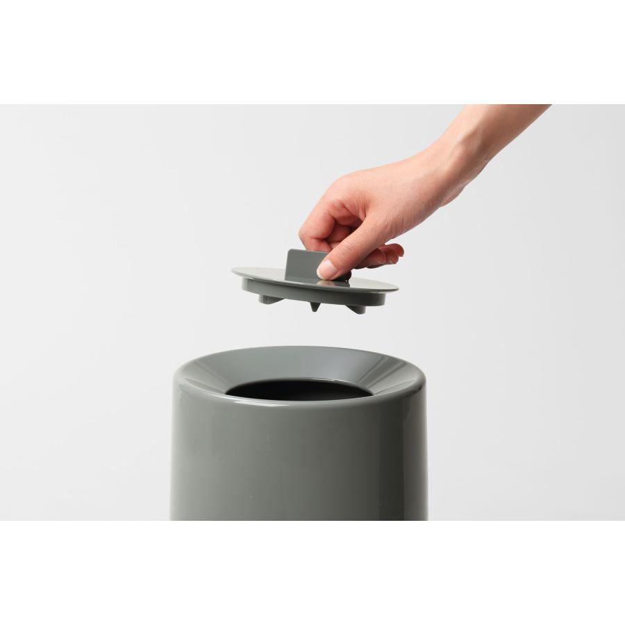 ゴミ箱 ideaco イデアコ フタ付きゴミ箱 チューブラーウィズリッド 6L カバー付き コンパクト ふた付き 蓋付き ダストボックス ごみ箱 正規品 ホワイト |  | 07