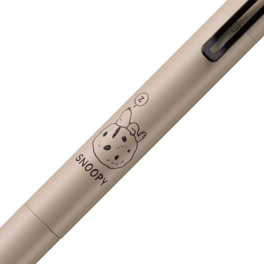 三菱鉛筆 ジェットストリーム プライム ピーナッツ 3色ボールペン スヌーピーコラボグッズ 2024限定色 0.5mm 黒 赤 青 ユニ ラテブラウン | 三菱鉛筆 | 02