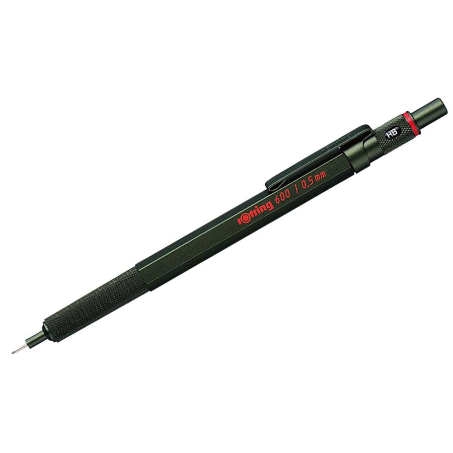 シャーペン rOtring ロットリング 600 メカニカルペンシル 0.5mm メタルボディ 高級筆記具 文具 シャープペン シャープペンシル rotring カモフラージュグリーン | ロットリング | 01