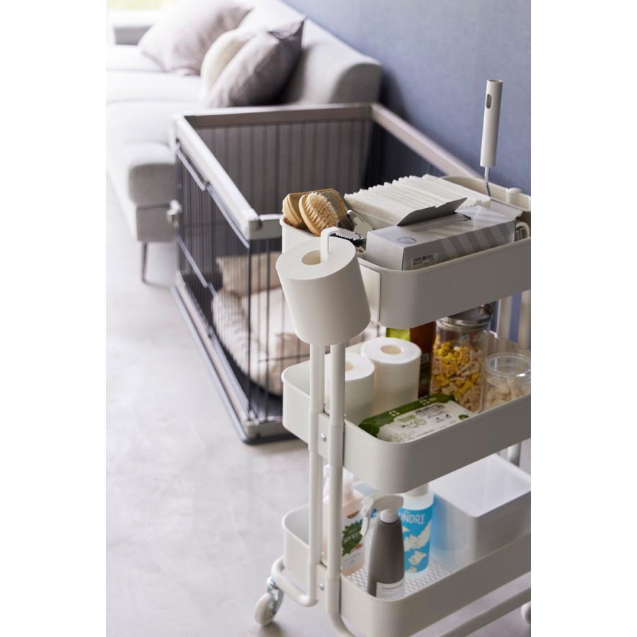 トイレットペーパーケース nooks ヌークス マグネットトイレットペーパーホルダー 壁付け トイレットペーパーホルダー 山崎実業 正規品 ホワイト | 山崎実業 | 03