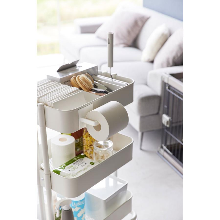 トイレットペーパーケース nooks ヌークス マグネットトイレットペーパーホルダー 壁付け トイレットペーパーホルダー 山崎実業 正規品 ホワイト | 山崎実業 | 05