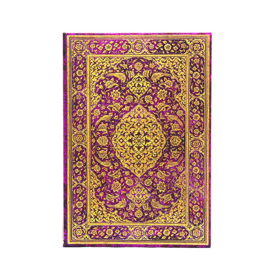 ノートブック paperblanks ペーパーブランクス MIDI ハードカバー 罫線 イギリス 英国 取扱店 芸術 アート 高級ノート 正規品 ペルシャの詩 オーチャード | paperblanks | 01