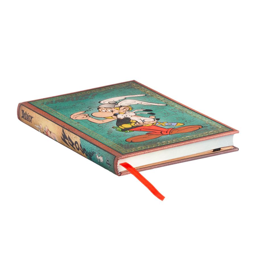 ノートブック paperblanks ペーパーブランクス MIDI ハードカバー 罫線 イギリス アート 高級ノート 正規品 アステリックスの冒険 Asterix the Gaul | paperblanks | 02
