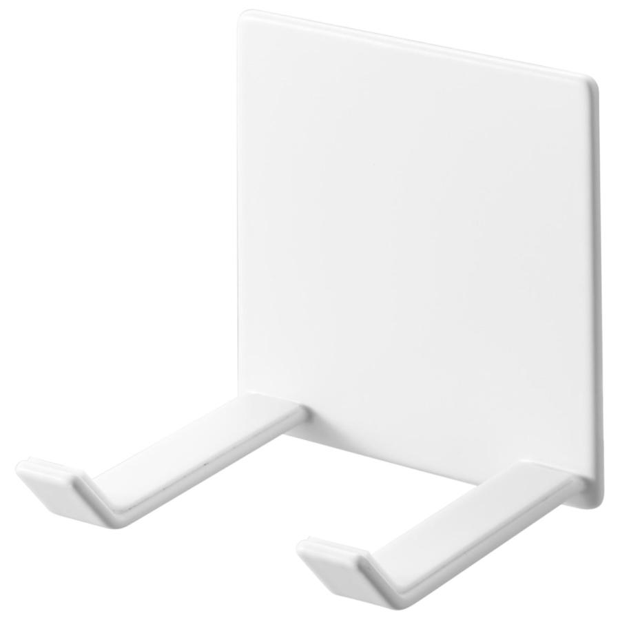 ドライヤーホルダー 正規品 tower タワー マグネットドライヤー＆コードホルダー マグネット収納 コード収納 ドライヤー収納ラック 山崎実業 ホワイト | tower | 01