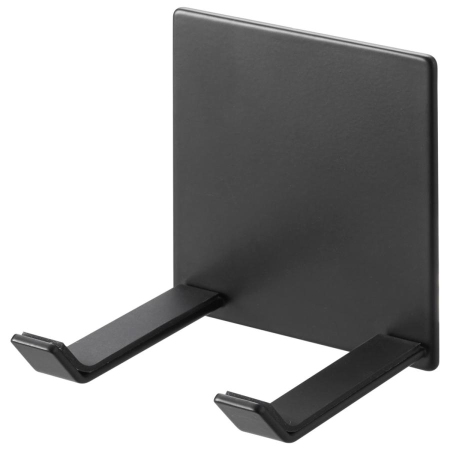 ドライヤーホルダー 正規品 tower タワー マグネットドライヤー＆コードホルダー マグネット収納 コード収納 ドライヤー収納ラック 山崎実業 ブラック | tower | 01