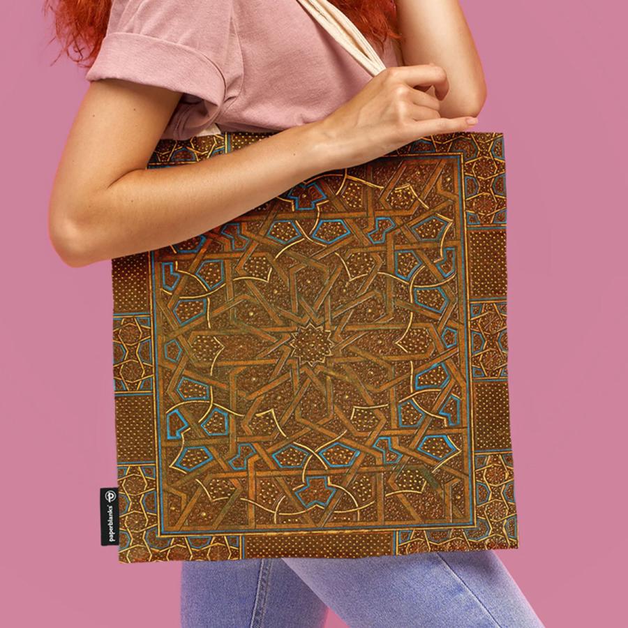 トートバッグ paperblanks ペーパーブランクス コットントートバッグ イギリス ブランド 大容量 大きめ おしゃれ トート バッグ 正規品 ミッドナイト・スター |  | 02