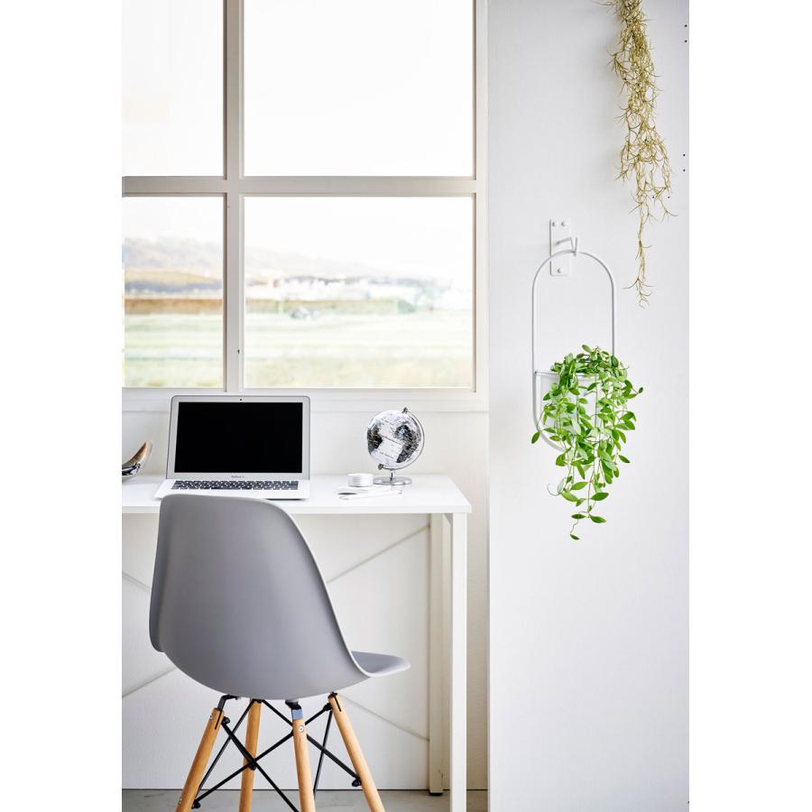 ハンギングフック tower タワー ウォールハンギンググリーンフック 石こうボード壁対応 室内 インテリア 石膏ボード プランター 観葉植物 山崎実業 ホワイト | tower | 03