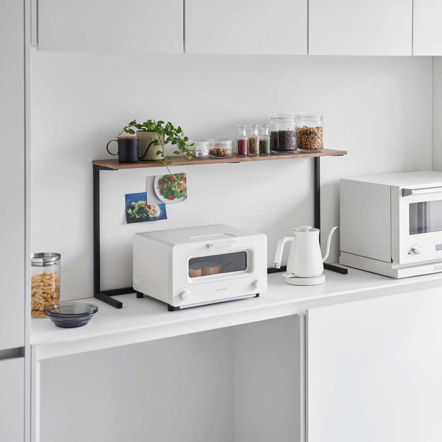 tower キッチン収納 タワー キッチンカウンター上棚 家電上収納ラック