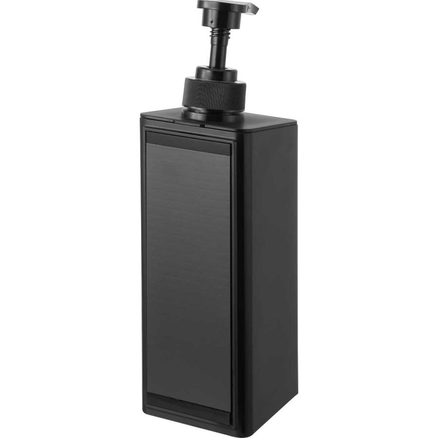 ディスペンサー tower タワー たっぷり洗剤が出るマグネットディスペンサー マグネット お風呂 バスルーム 壁付け 壁掛け 山崎実業 ボディソープ ブラック | tower | 07