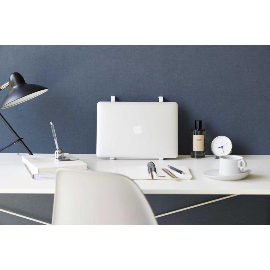 ノートパソコンスタンド tower タワー ツーウェイノートパソコン＆タブレットスタンド 2way タブレットスタンド 斜め置き PCスタンド 山崎実業 正規品 ホワイト | tower | 06