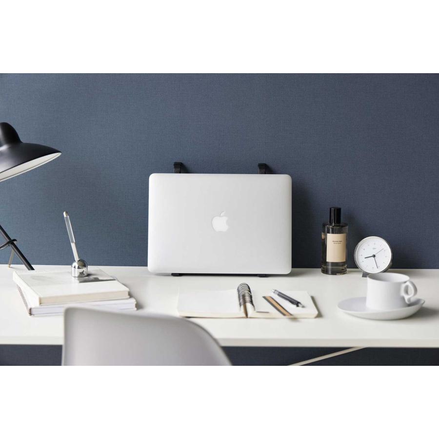 ノートパソコンスタンド tower タワー ツーウェイノートパソコン＆タブレットスタンド 2way タブレットスタンド 斜め置き PCスタンド 山崎実業 正規品 ブラック | tower | 06