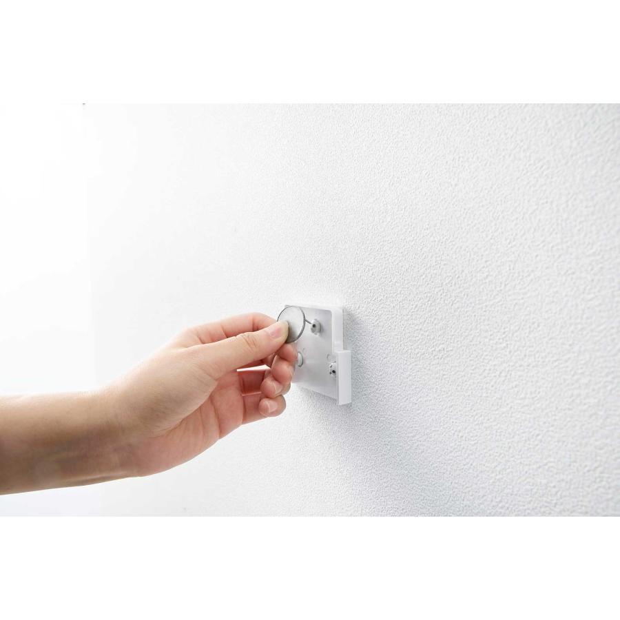 ゴミ箱 tower タワー ウォールトラッシュカン 7L 石こうボード壁対応 壁掛け 壁付け スクエア ダストボックス ごみ箱 山崎実業 正規品 ホワイト | tower | 06