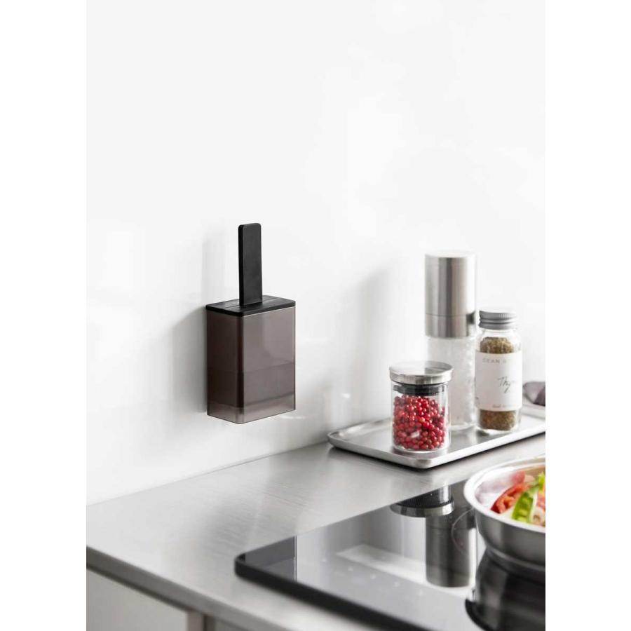 油引き tower タワー マグネット油引き マグネット収納 オイルブラシ 油ひき オイルポット 山崎実業 正規品 ブラック | tower | 02