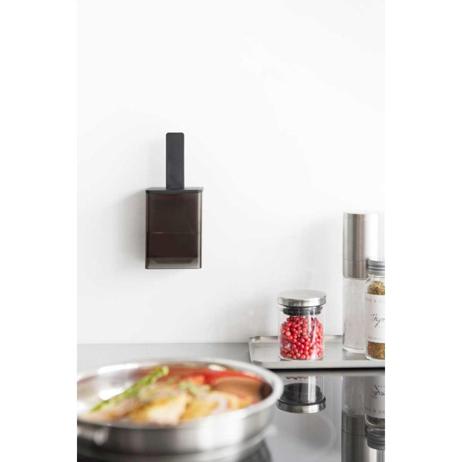 油引き tower タワー マグネット油引き マグネット収納 オイルブラシ 油ひき オイルポット 山崎実業 正規品 ブラック | tower | 04