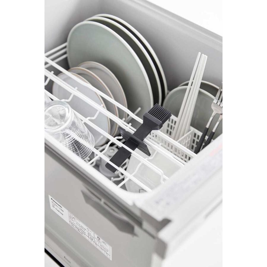 油引き tower タワー マグネット油引き マグネット収納 オイルブラシ 油ひき オイルポット 山崎実業 正規品 ブラック | tower | 07