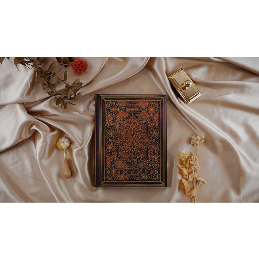 ノートブック paperblanks ペーパーブランクス MIDI ハードカバー 罫線 イギリス 英国 取扱店 芸術 アート 高級ノート 正規品 パシフィカ アイアンホース | paperblanks | 01